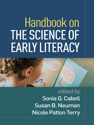 cover image of Handbook on the Science of Early Literacy